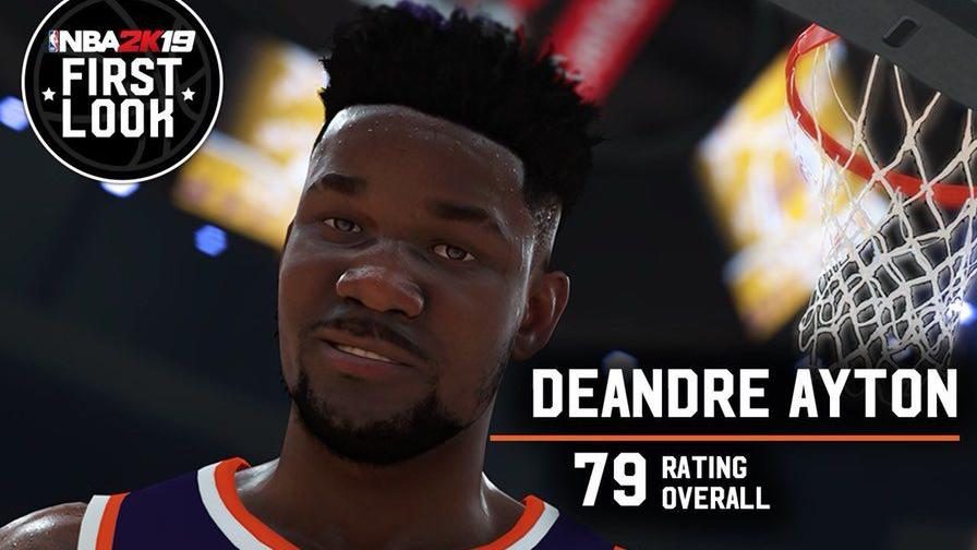 Get a sneak peek at Suns rookie Deandre Ayton in NBA 2K19